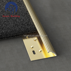 Hiện đại đánh bóng nhôm nội thất sàn nhà phụ kiện nóng bán kim loại thảm cạnh dải chuyển tiếp phòng tắm căn hộ - Product Image 5