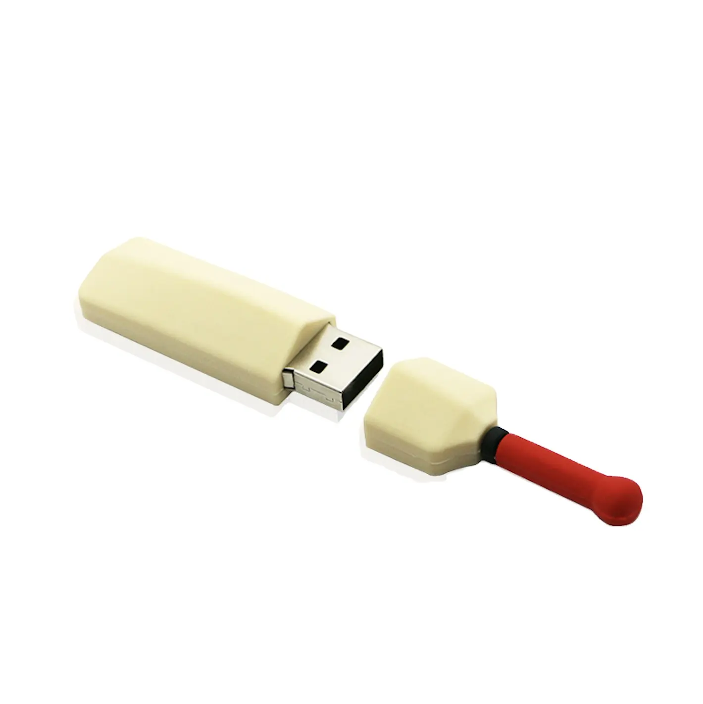 Personnalisé PVC Cricket Forme USB 3.0 USB 2.0 PVC usb flash drive de cricket bat forme pen drive 8gb 16gb 32gb 64gb 128gb