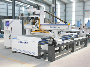 Enrutador ATC de madera CNC 1325, máquina enrutadora de madera CNC ATC de 4 ejes con dispositivo de perforación 5 + 4 y enrutador 3D de cuarto eje de rotación