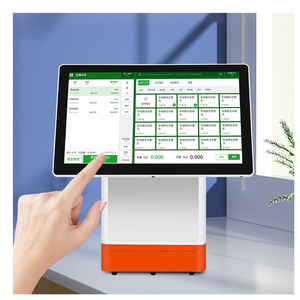Sistema Pos Fastfood Sistema Pos todo en uno y software minorista Máquina Pos Pantalla dual Intel I5 - Product Image 1