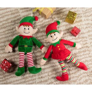 Promosyon oyuncaklar Elf Elk kardan adam Santa ren geyiği yılbaşı peluş oyuncak - Product Image 5