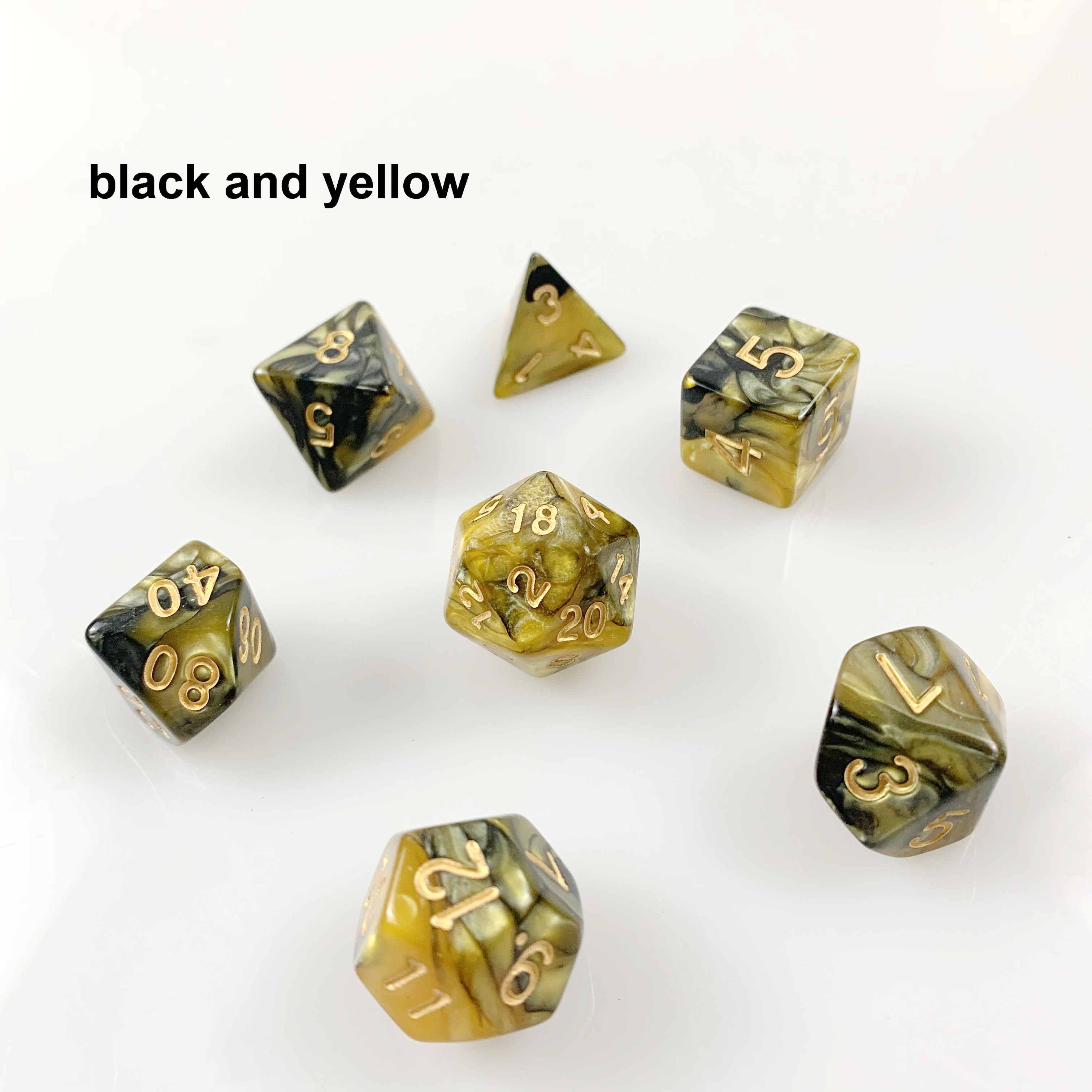 Noir et jaune