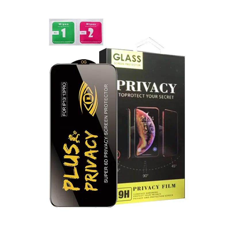 18d Voor Iphone Schermbeschermer Privacy Gehard Glas