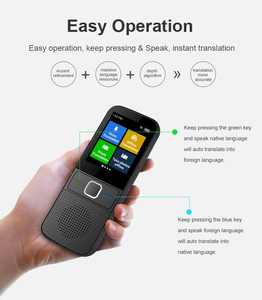 Übersetzungs gerät Sprach übersetzer Stimme Echtzeit AI tragbar Zwei-Wege-Online-Offline-Wireless Global Smart Translators - Product Image 5