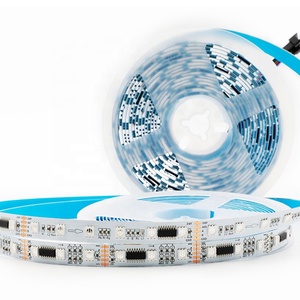 TM512AC <strong>Dmx512</strong> RGB 24v 60Leds Per Meter 12mm Width 14w/m SPI Programmable Addressable Pixe Dmx <strong>Led</strong> Magic <strong>Strip</strong> <strong>Light</strong> - Product Image 4