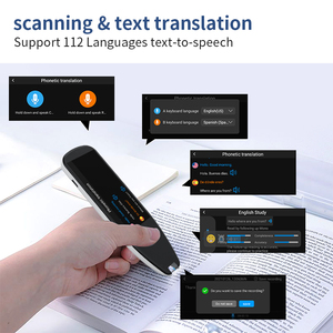 Bolígrafo de idioma Digital OEM para niños, aprendizaje de diccionario electrónico, escáner de lectura inteligente parlante con traducción simultánea - Product Image 4