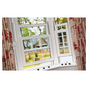High Quality Energy Saving UPVC Hung <strong>Windows</strong> Double Single Glass Hung <strong>Sash</strong> <strong>Window</strong> Profile Vinyl Upvc <strong>Window</strong> - Product Image 4