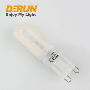 Sütlü plastik kapak küçük G4 G9 SMD2835 12 Volt 1W 1.5W 2W 2.5W 220V LED G4 ampul için masa lambası, LED-JC - Product Image 6