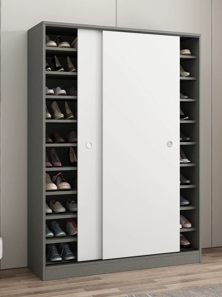 Meuble à chaussures pliable en bois