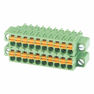 Wanjie 3.<span class=keywords><strong>5</strong></span> Mm Pitch Dubbele Lijn Schroefloos <span class=keywords><strong>Terminal</strong></span> Blok Met Clips WJ15EDGKNG-B--3.<span class=keywords><strong>5</strong></span> - Product Image 2