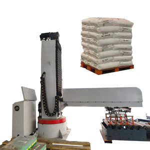 Dry Mortar Stucco Plaster Automatic Machinery Robotic Column Bags Factory Robotic Palletizer <strong>Machine</strong> Pallet <strong>Stacking</strong> <strong>Robots</strong> - Product Image 2