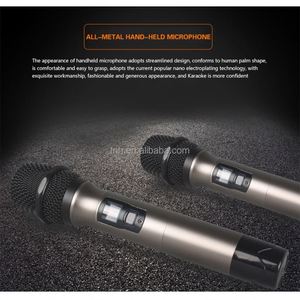 TNH PM-GU480 Drahtloses Mikrofon U-<span class=keywords><strong>Segment</strong></span> Handheld Bühnen leistung Karaoke Home Outdoor Mikrofon - Product Image 2