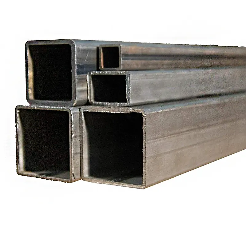 Shs ASTM A500 A36 Ms Carbon Iron Rectangular Welded Tube A53 Rhs Hollow Section Hot Rolled Black Square Steel Pipe