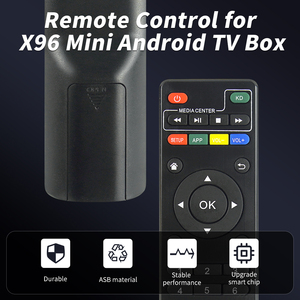 X96 nuova condizione 3D 4K LED Smart TV ABS in plastica metallo tastiera a infrarossi telecomando automatico Android 3V codice fisso - Product Image 4