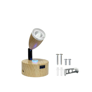 12V 24V LED döner okuma işık USB portu ile RV karavan tekne kitap lambası - Product Image 5