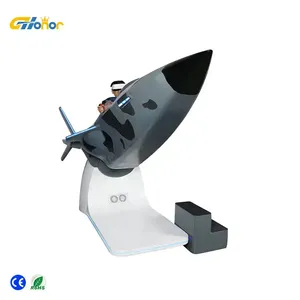 Hot bán VR mô phỏng hệ thống chuyến bay mô phỏng buồng lái máy bay 9D VR thực tế ảo xoay mô phỏng máy - Product Image 5