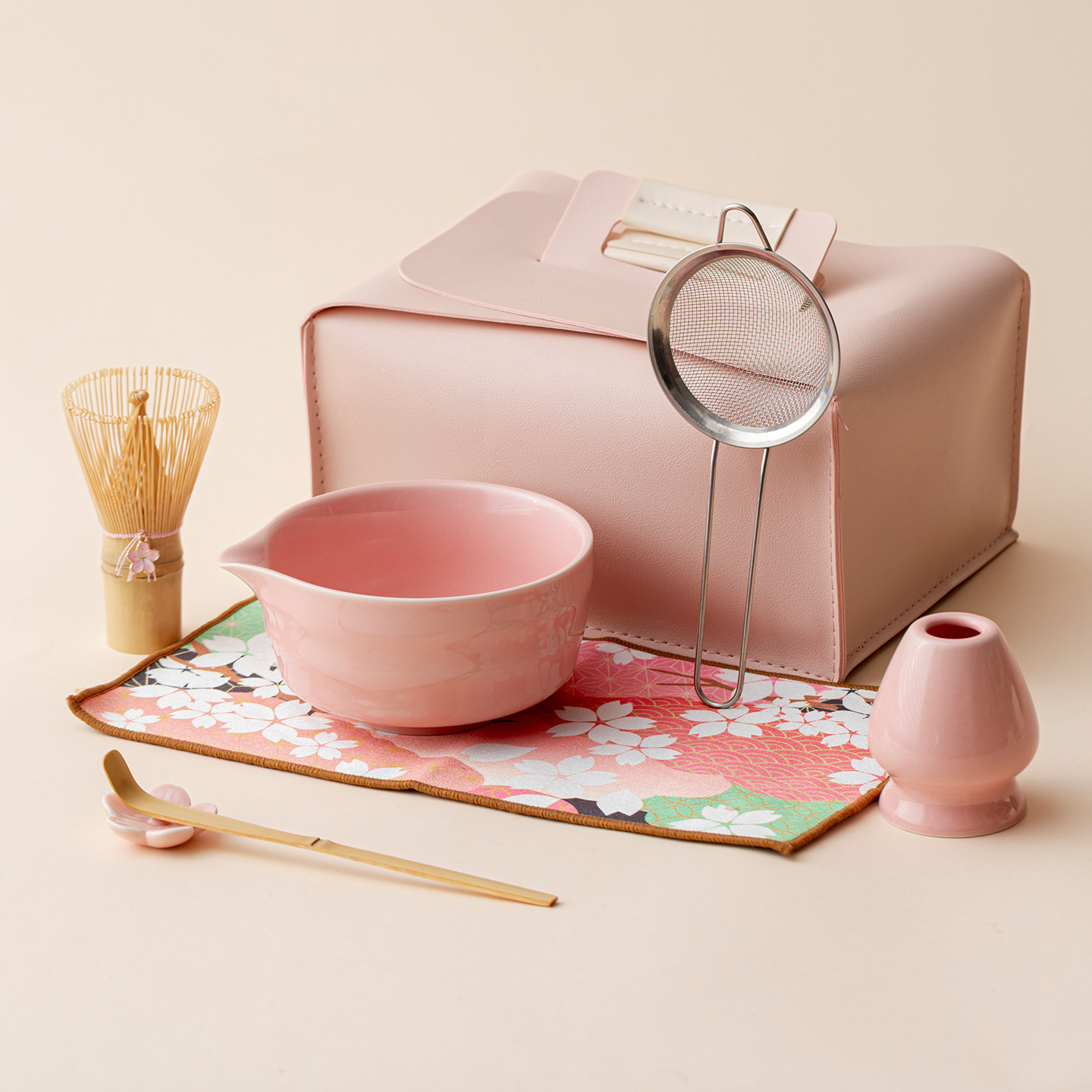 7 pcs set -- set 3 Pink