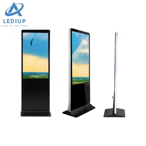 LEDIUPスリムスマート広告モバイルポスターLEDスクリーンWiFiコントロールデジタルサイネージLEDディスプレイスクリーン