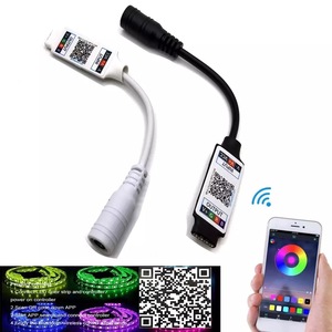 Mini LED RGB Controller con connettore 4pin 5V 12V 24V musica sincronizzazione Smart APP Controller per 5050 2835 3528 RGB striscia di luce del nastro