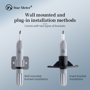 CWS91 0-5VDC/NTC Sensor transmisor de temperatura y humedad de conducto de inserción compacto montado en la pared OEM - Product Image 4