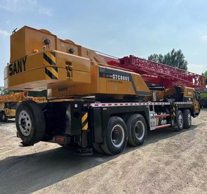 Çin'de yapılan SANY 80 ton vinç kullanılan SANY vinç geri çekilebilir vinç orijinal durumda - Product Image 3
