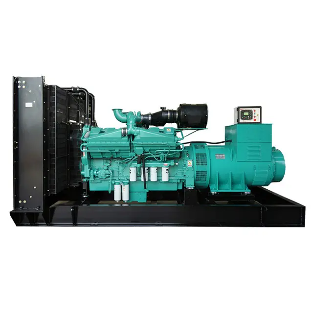Baixo rpm gerador de alta tensão preço de 1000kva 800kw gerador diesel denyo dg set venda motor usina de energia do motor diesel
