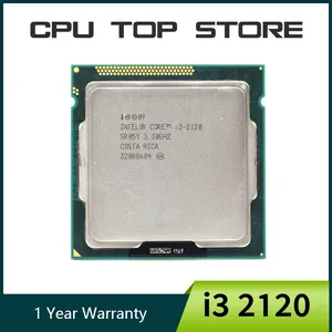 <strong>Intel</strong> <strong>Core</strong> i3 2120 <strong>Processor</strong> 3.3GHz <strong>Dual</strong> <strong>Core</strong> 2 <strong>cores</strong> 4 threads Lga 1155 Desktop <strong>CPU</strong> High quality - Product Image 1