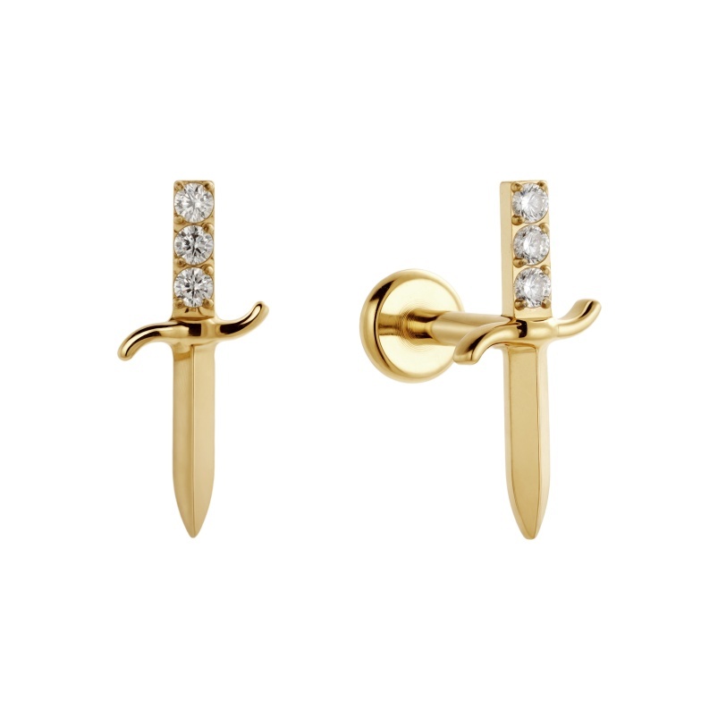 Gold-E-PS16033-White
