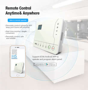 2025 gran oferta sistema de alarma inteligente para el hogar compatible con TCP/IP nube inalámbrica WIFI/GPRS sistema de seguridad para el hogar compatible con la función CID - Product Image 4