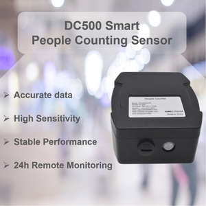 最新无线PIR技术LoRaWAN 4g计数人计数器智能建筑客户计数物联网系统DC500 - Product Image 3