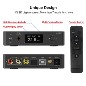 Lavaudio USB DAC <strong>Audio</strong> HiFi <strong>Bluetooth</strong> Amplifiers for Home Stereo With AptX-LL/HD &amp; LDAC <strong>Bluetooth</strong> <strong>Audio</strong> <strong>Adapter</strong> 3.5mm/RCA <strong>Output</strong> - Product Image 4