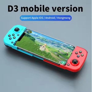 Per il controller mobile PU BG gamepad IOS android controller di gioco wireless BT gamepad estensibile Console per videogiochi D3 joystick