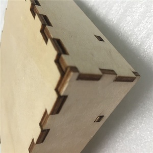 กล่องไม้อัดตัดด้วยเลเซอร์แบบพับได้พร้อมฝาปิดกล่องของขวัญกล่องไม้ทำด้วยมือสำหรับเก็บเครื่องประดับ - Product Image 2