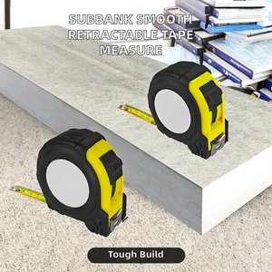 Subbank thăng hoa có thể thu vào chức năng trơn tru đo khoảng cách Băng đo ABS chống rơi văn phòng hộ gia đình Thép Băng đo - Product Image 3