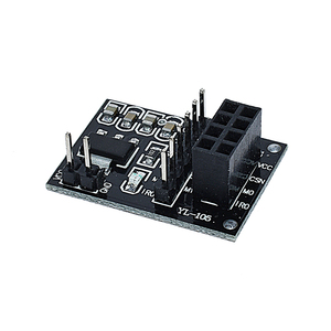 NRF24L01 modulo adattatore Wireless 3.3V nuova scheda per piastra adattatore per auto Robot 8pin modulo Wireless 24 l01 - Product Image 2