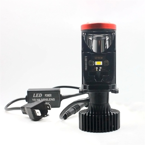 Fsylx ไฟ LED Y8ส่องสว่างสูง H4มินิโปรเจคเตอร์เลนส์ Bi-LED โปรเจคเตอร์ไฟหน้า H4 LED CANbus 80W สำหรับรถยนต์ - Product Image 6