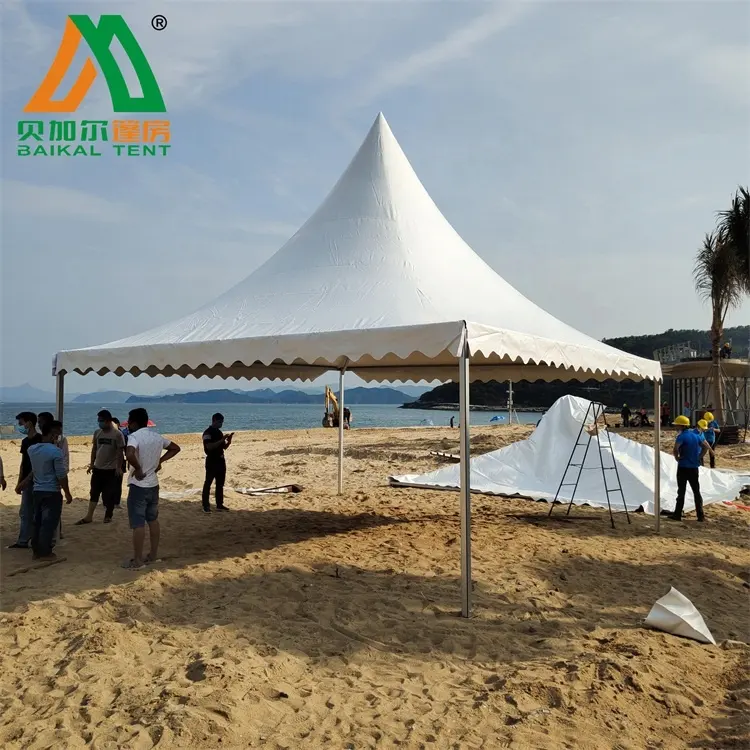 Outdoor peaked roof frame gazebo Trade Show Jazz Tent 10x10ft 3x3 5x5 Folding tent De Treetop Party tent Event Wedding