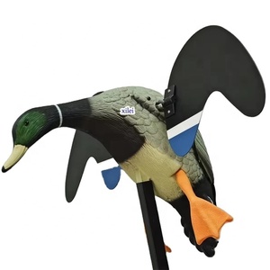 マガモとウズラの鳥のためのアルミニウムの翼を持つXilei Mojoアヒルのおとり狩猟餌 - Product Image 1