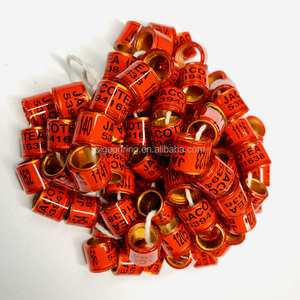 Grosir Cincin Merpati Terbang Kualitas Tinggi Tippler Aluminium dengan Pita Kaki Merpati Balap Plastik - Product Image 1