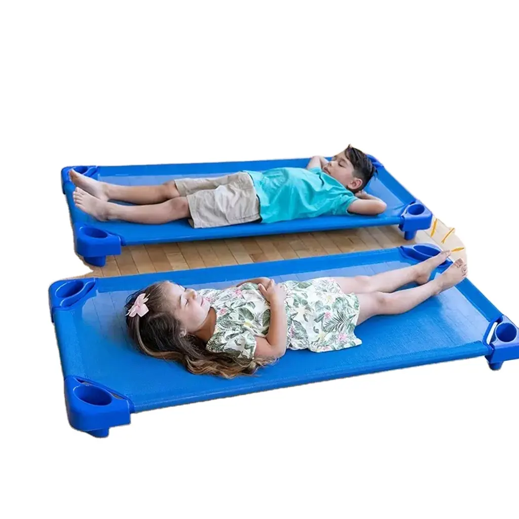 Berço de madeira para crianças, berço de madeira para berçário pré-escolar Montessori, berço de madeira para crianças, economizador de espaço, cama de descanso para berçário, TS