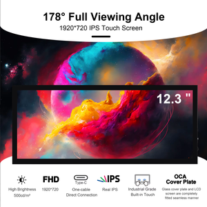 Pannello da 12.3 pollici IPS 1920*720 risoluzione MIPI interfaccia Display LCD con Display TFT-LCD Touch Screen tipo-C connessione - Product Image 2