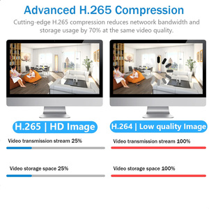 Vikylin for hikvision Compatible 4MP <strong>IP</strong> <strong>Camera</strong> Motion Detection <strong>with</strong> MIC Color Night Vision <strong>Onvif</strong> POE Security <strong>Camera</strong> Home CCTV - Product Image 6