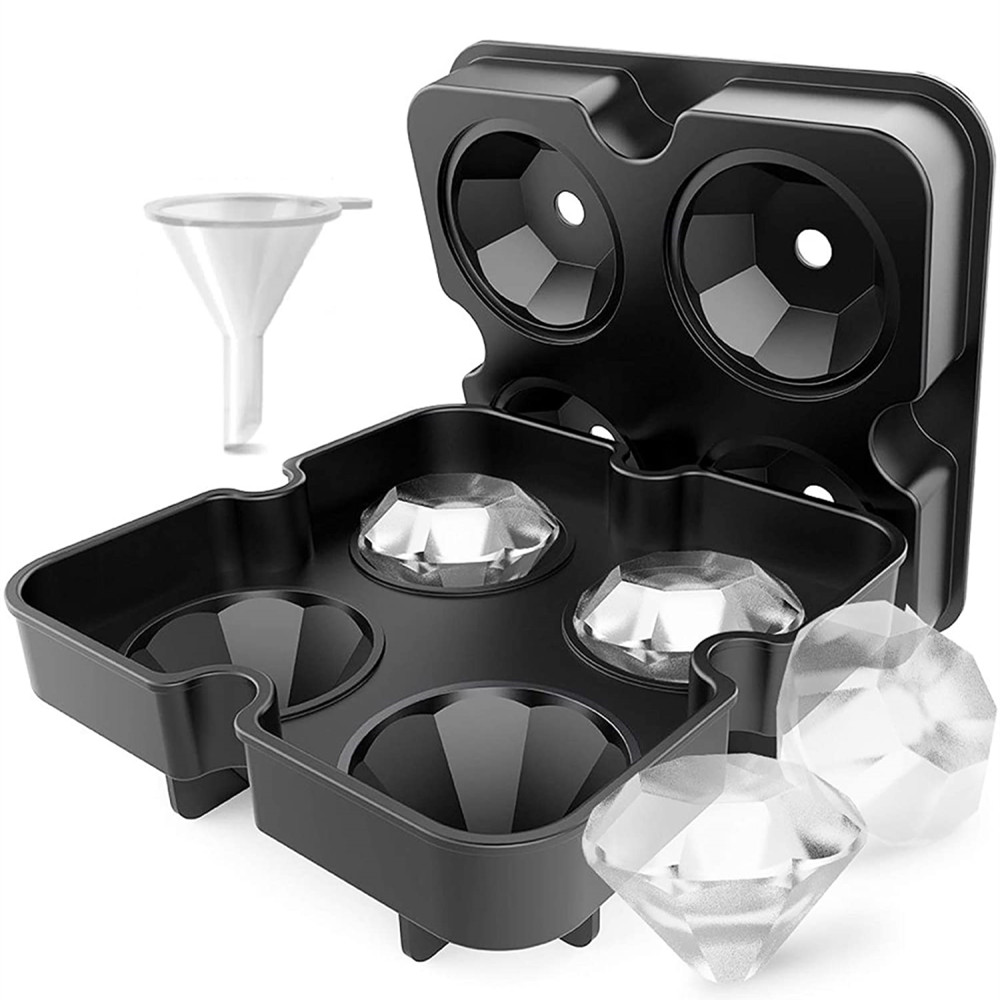 Diamond ice cube tray
