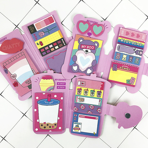 Kết Hợp Notepad Tùy Chỉnh Phim Hoạt Hình Bất Thường Hình Sáng Tạo Dính Ghi Chú - Product Image 3