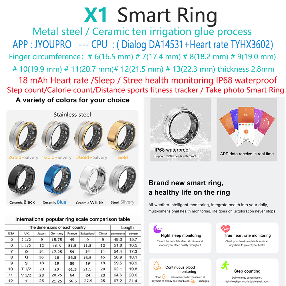 X1-sleep-health-sport-fitness-smart-ring-smart