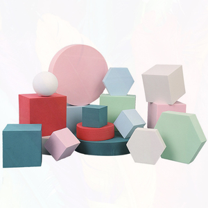 Bloques de construcción de espuma eva para niños, cubo educativo de alta densidad de diferentes colores, bloques de construcción de formas geométricas - Product Image 6
