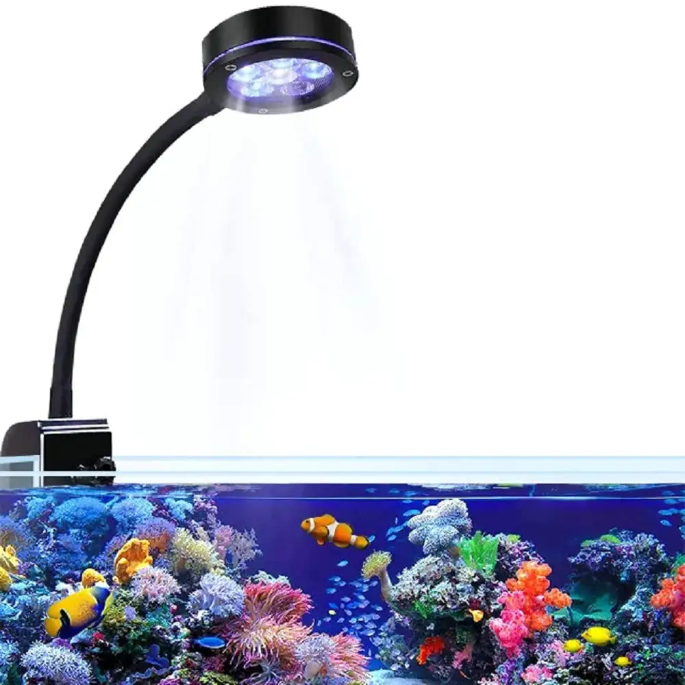 Relaxlines Aquarium LED-Licht 9/12/18 W Wasserpflanzenbeleuchtung Aufkleberlampe Korallenfisch Tank Sonnenaufgang Sonnenuntergang LICHTS