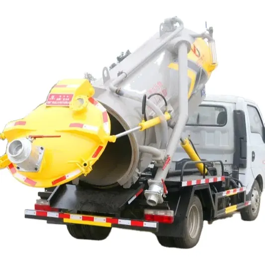 Dongfeng caminhão de sucção a vácuo com tanque de fertilizante de 3000 litros e 3 toneladas