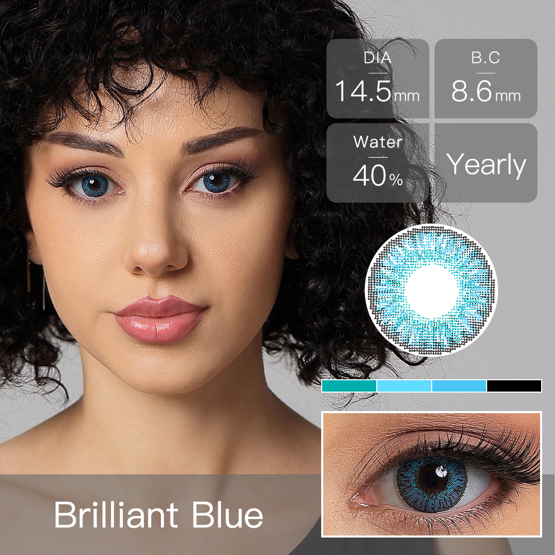 Bleu brillant