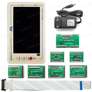 Convertidor VGA LVDS de 7. ª generación, convertidor con pantalla LCD/LED, probador de placa base de TV + multímetro/raspador de regalo